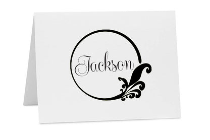 Fleur Circle Notecards