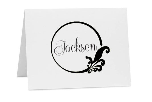 Fleur Circle Notecards