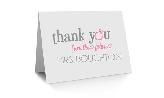Future Mrs. Notecards