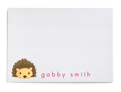 Hedgehog Flat Notecards