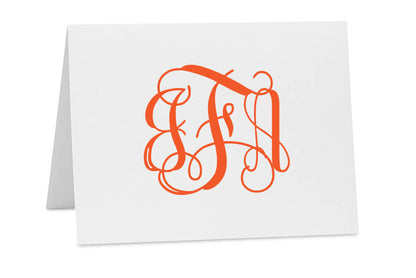 Monogram Minimalist Notecards