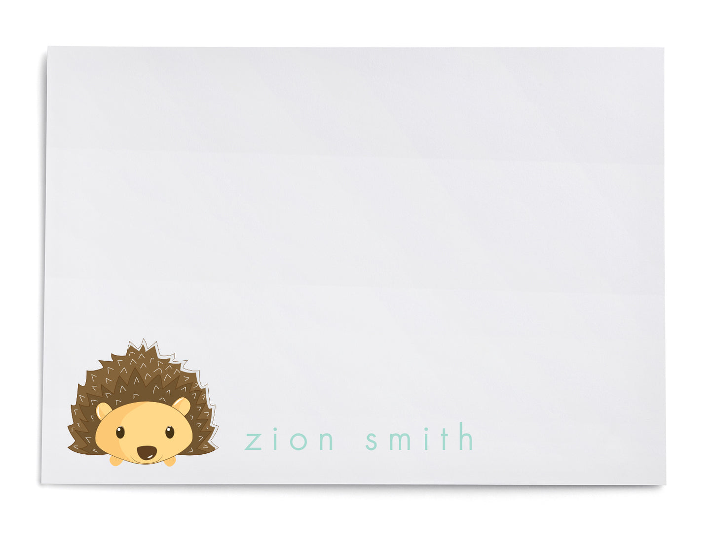 Hedgehog Flat Notecards