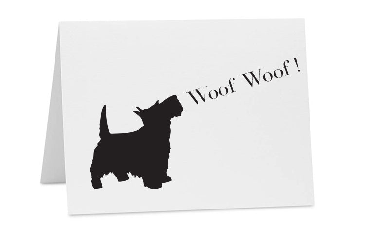Scottie Dog Notecards